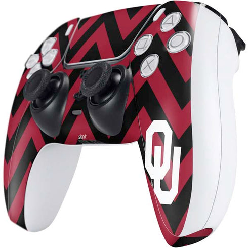 University of Oklahoma Sooners Chevron PS5 Controller Skin